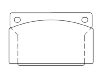 Brake Pad:D106-757
