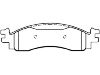 Brake Pad Set:AG1Z-2001-F